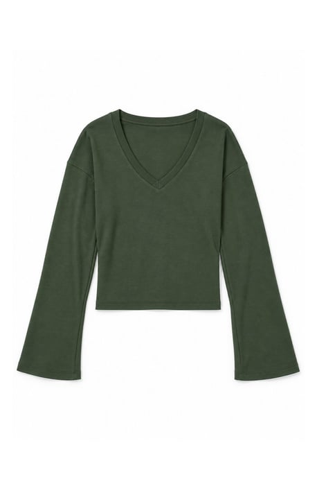 Busem Damen-T-Shirt aus Baumwolle und Elastan - Image 3