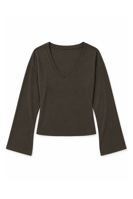 Busem Damen-T-Shirt aus Baumwolle und Elasthan - Image 3