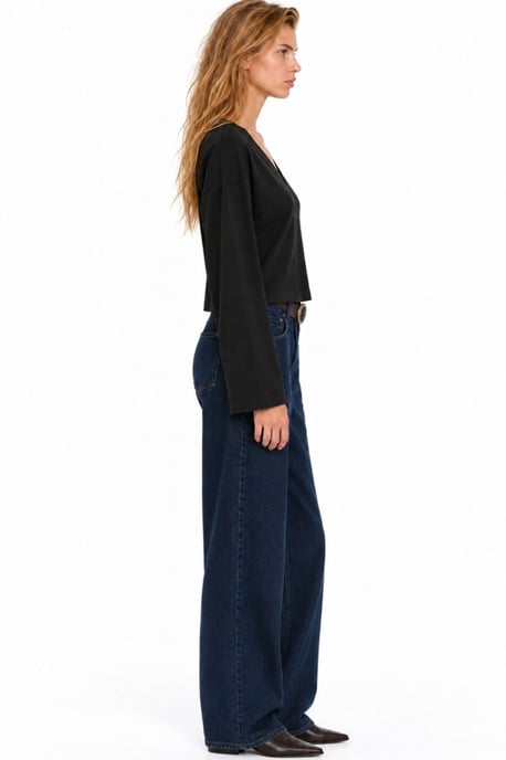Busem Damen-T-Shirt aus Baumwolle und Elastan - Image 4