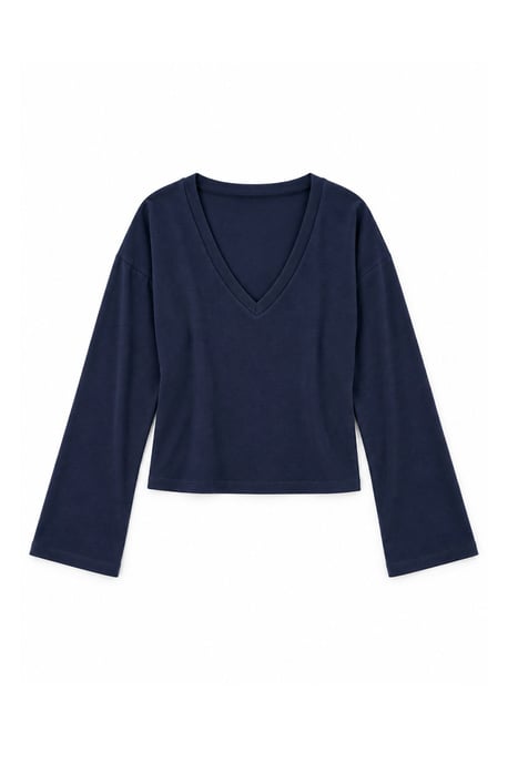 Busem Damen-T-Shirt aus Baumwolle und Elastan - Image 4