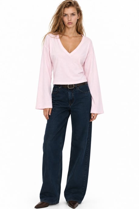 Busem Damen-T-Shirt aus Baumwolle und Elasthan - Image 3