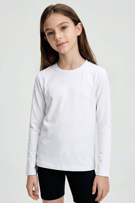 Kinder-T-Shirt mit langen Ärmeln und Rundhalsausschnitt - Image 3