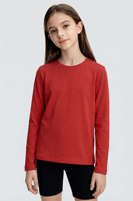 Kinder-T-Shirt mit langen Ärmeln und Rundhalsausschnitt - Image 3