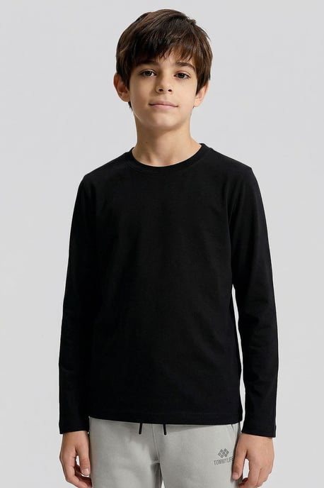 Kinder-T-Shirt mit langen Ärmeln und Rundhalsausschnitt - Image 4