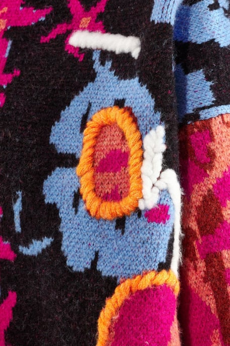 Jacquard Oversize-Strickpullover - Image 2