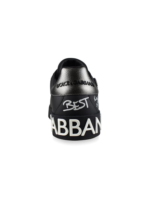 Dolce&Gabbana Portofino Sneakers Schwarz - Image 5