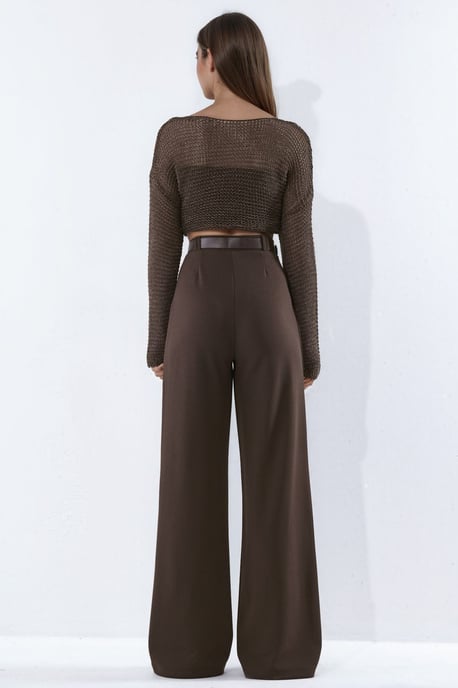 Belted Stretch Palazzohose - Image 3