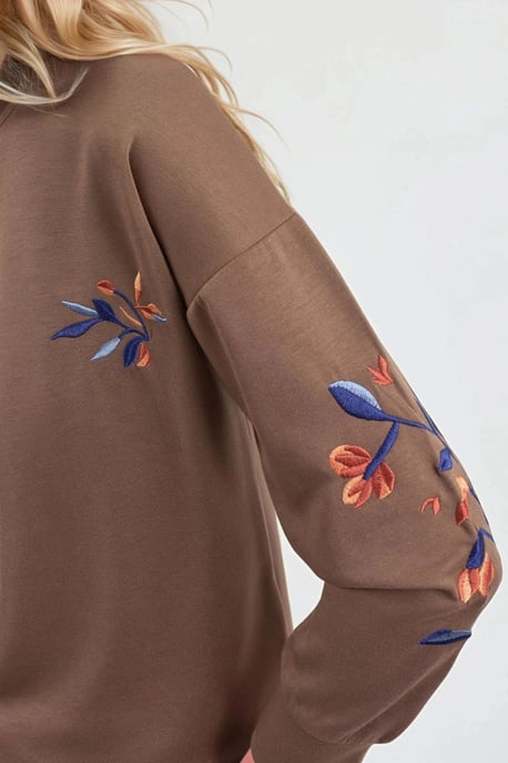 Damen-Sweatshirt mit Rundhalsausschnitt - Image 5