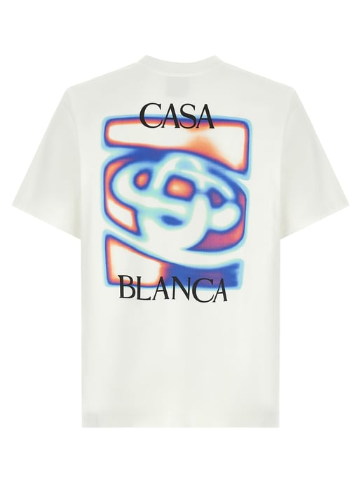 Casablanca Weißes T-Shirt aus Bio-Baumwolle - Image 2