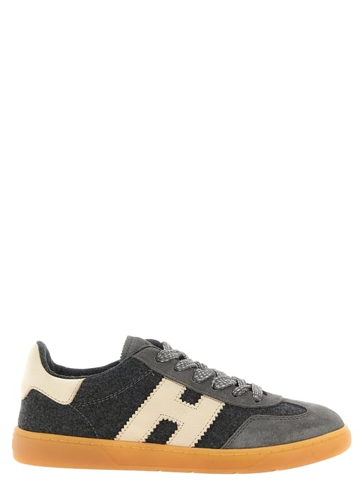 Hogan Graue Low-Top-Sneaker aus Wolle - Image 1