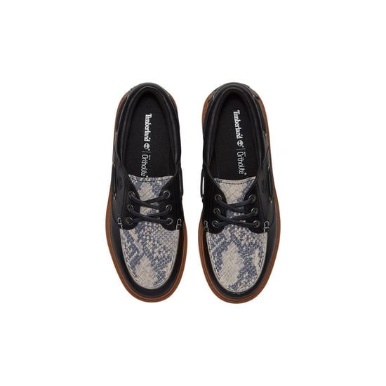 Timberland Schwarze Leder-Plateau-Pumps - Image 2