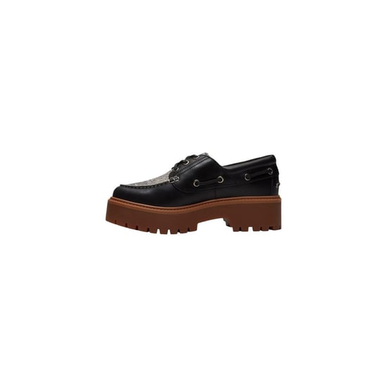 Timberland Schwarze Leder-Plateau-Pumps - Image 4