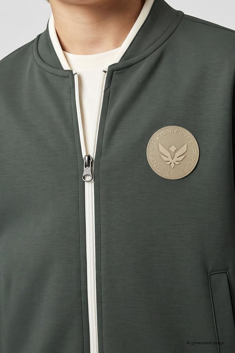 Youth Rundhals-Sweatshirt mit Reißverschluss - Image 3