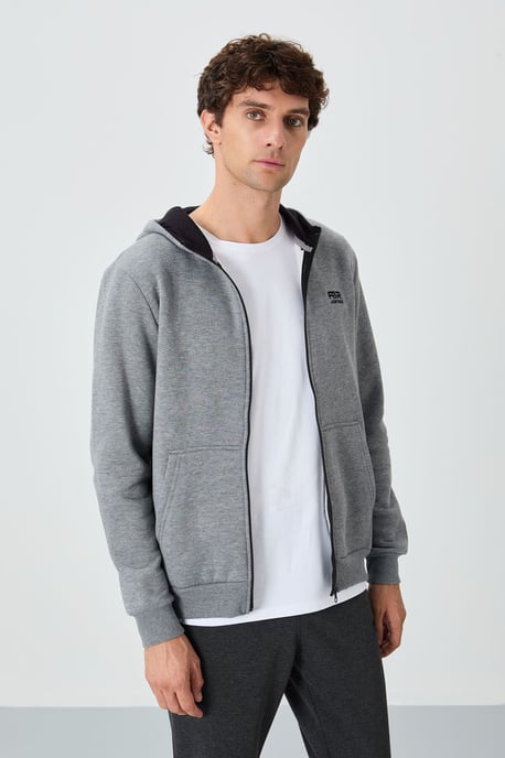 Tommy Life Herren-Sweatshirt mit Kapuze und Reißverschluss - Image 2