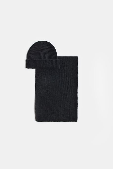 Dilvin Damen-Set aus Mütze, Schal und Handschuhen - Image 1