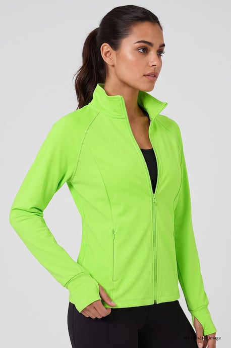 Tommy Life Damen-Sweatshirt mit Reißverschlusskragen - Image 2