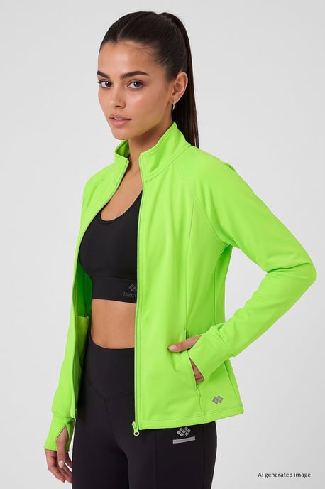 Tommy Life Damen-Sweatshirt mit Reißverschlusskragen - Image 3