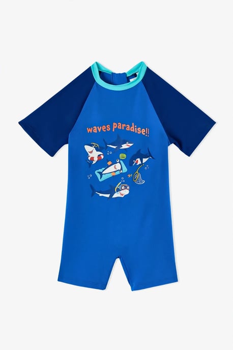 Penti Jungen-Slip-Badehose mit Circus-Hai-Print - Image 3