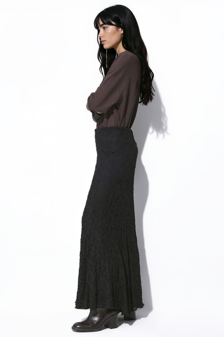 High-Waist-Spitzen-Maxirock - Image 4