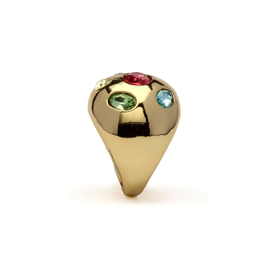 Luxenter-Ring in 18-karat-Gelbgold – Sirju - Image 3