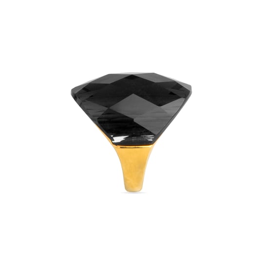 Luxenter Onyx Hydrothermal Quarz Ring in 18K Gelbgold - Konsil - Image 3