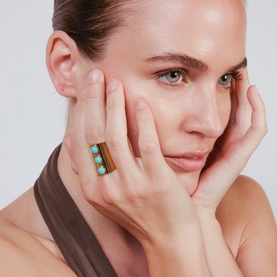 Luxenter Turquoise Ring wurde in 18 Karat Gelbgold - Isum - Image 2