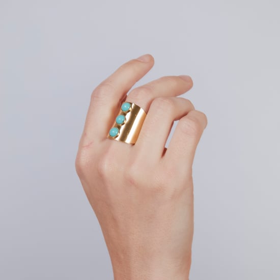 Luxenter Turquoise Ring wurde in 18 Karat Gelbgold - Isum - Image 4