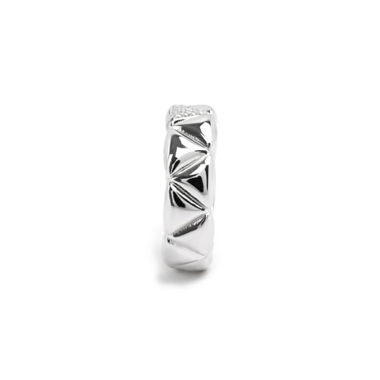 Luxenter-Ring aus 925 Sterlingsilber und brillantem Zirkonia mit Rhodium-Finish – Imwa - Image 3