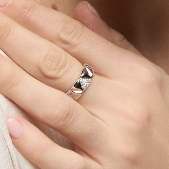 Luxenter-Ring aus 925 Sterlingsilber und brillantem Zirkonia mit Rhodium-Finish – Imwa - Image 4