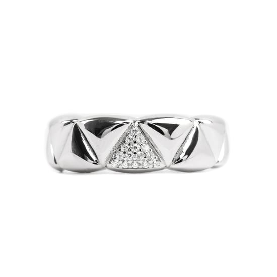Luxenter-Ring aus 925 Sterlingsilber und brillantem Zirkonia mit Rhodium-Finish – Imwa - Image 5