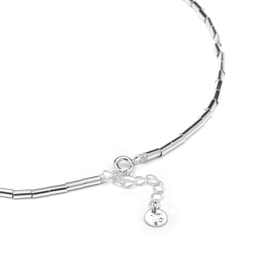 Luxenter-Halskette in 925er Sterlingsilber- und Saphirzirkonia-Rhodium-Finish – Mezay - Image 6