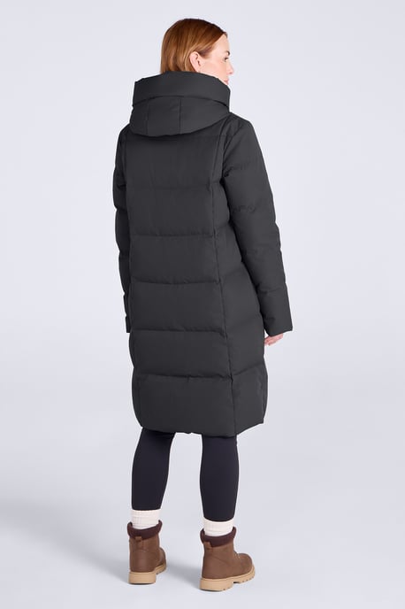 Mountain Warehouse Damen Cosy Wrap Daunen-Steppjacke Wasserabweisend Warm Winter-Pufferjacke Schwarz - Image 4