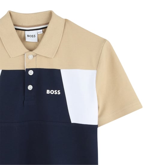 Boss - Poloshirt für Kinder (Marine) - Image 3