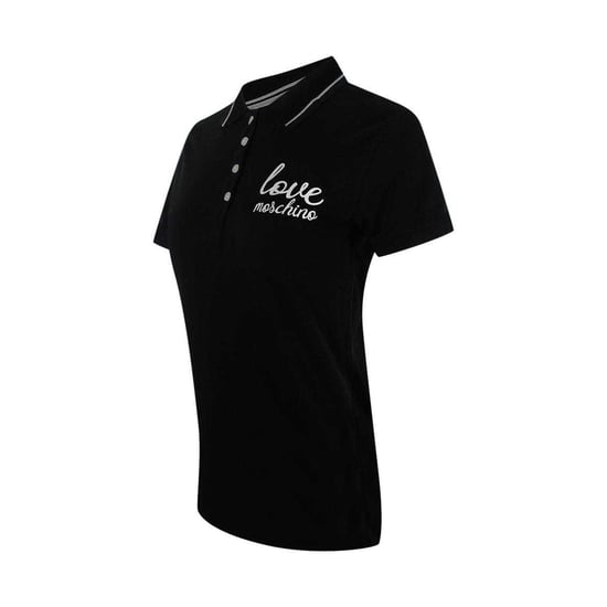 Love Moschino - Poloshirt für Damen (Schwarz) - Image 3