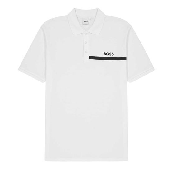Boss - Poloshirt für Kinder, Regulär, kurzärmlig (Weiß) - Image 1