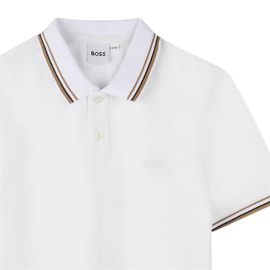 Boss - Poloshirt für Herren, Piqué (Weiß) - Image 3