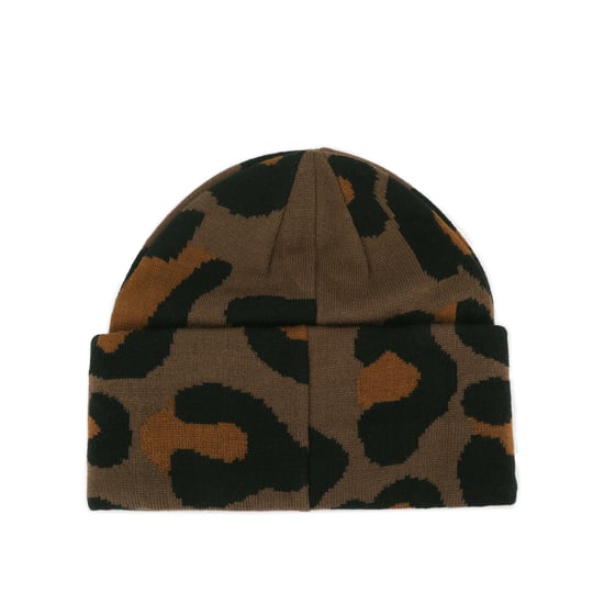 Kurt Geiger London Leopard Cuff Beanie-Mütze - Image 2