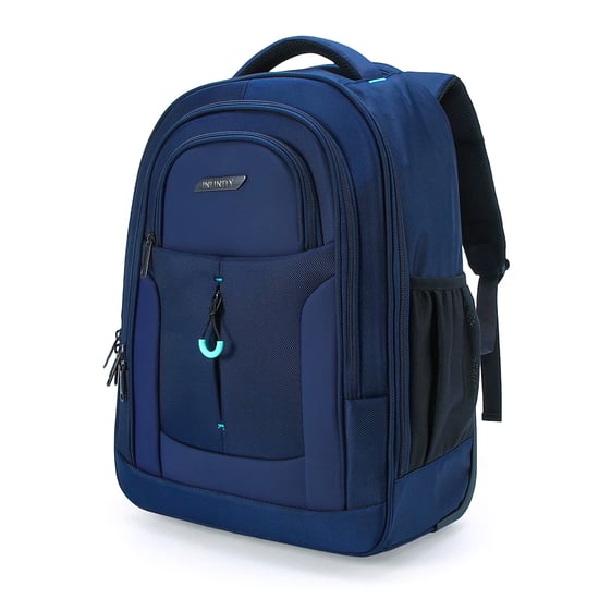 17" Laptop-Rollrucksack Blau, 1680D + PU, 2 Rollen, Trolley-Rucksack - Image 4