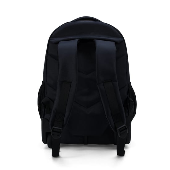 17" Laptop-Rollrucksack Schwarz, 1680D + PU, 2 Rollen, Trolley-Rucksack - Image 5