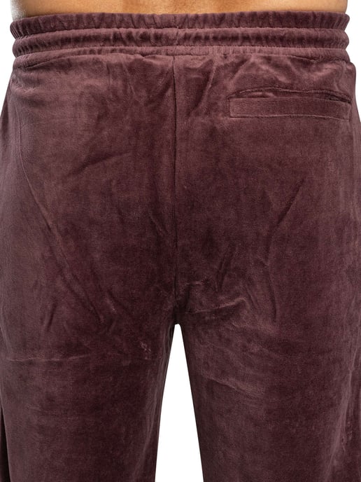 Fila Eddie Velours-Jogginghose Mit Bambus-Logo, Lila - Image 4