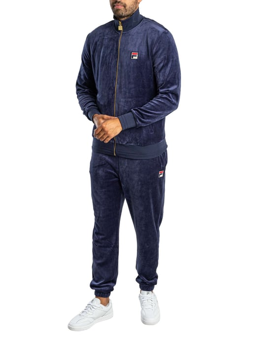 Fila Nero Velours-Trainingsjacke, Blau - Image 6