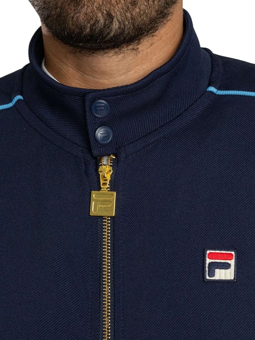 Fila Eldon Piping Trainingsjacke, Blau - Image 5