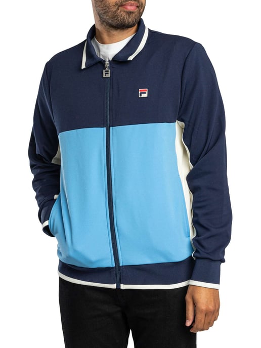 Fila Arlen Colour Block Tack Top, Blau - Image 2