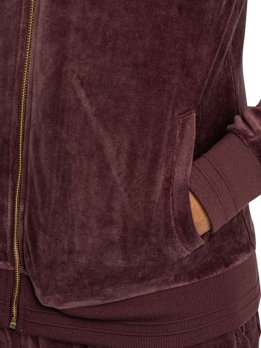 Fila Nero Velours-Trainingsjacke, Lila - Image 4