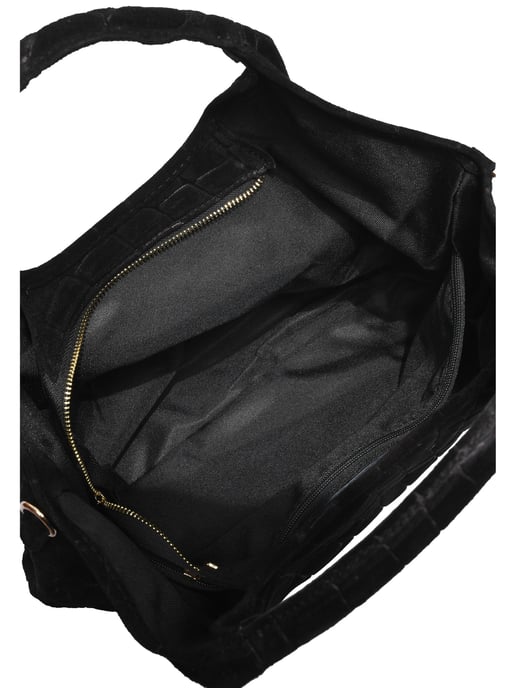 Anna Luchini Schwarz Rindsledertasche - Image 4
