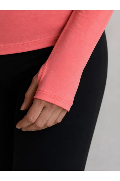 Bipantolon Damen Slim-Fit-Body mit halbem Rollkragen - Image 2