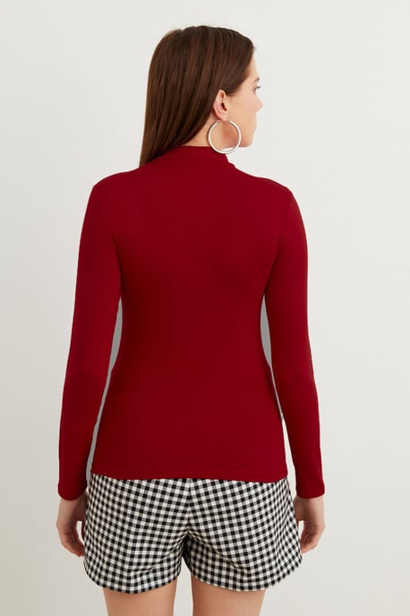 Bipantolon 3er-Pack Damen-Bodys mit Rollkragen und Slim Fit - Image 3