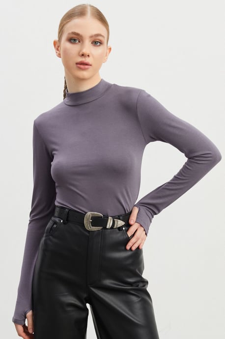 Bipantolon 4er-Pack Damen-Bodys mit Cut-out und halbem Rollkragen - Image 5