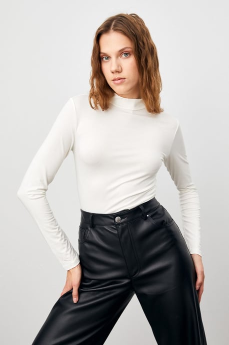 Bipantolon 3er-Pack Damen-Bodys mit Rollkragen und Slim Fit - Image 6