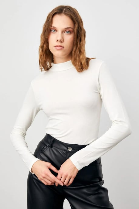 Bipantolon 3er-Pack Damen-Body mit Rollkragen und Slim Fit - Image 2